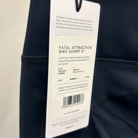 FATAL ATTRACTION 8" Bike Short Marine - Picture 6 of 6